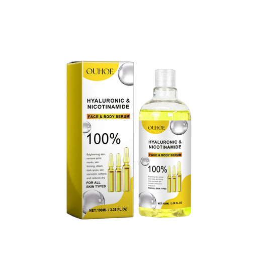 Hydrating & Brightening Serum with Hyaluronic Acid, Collagen, Niacinamide & Tea Extract