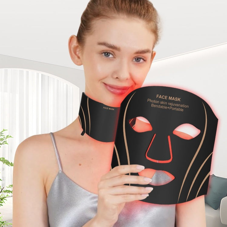 Light It Up! 7-Color LED Face & Neck Mask