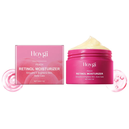 Just Peachy! Radiance Renewal Face Moisturizer with Retinol, Niacinamide & Peach Extract